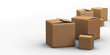 boites cartons