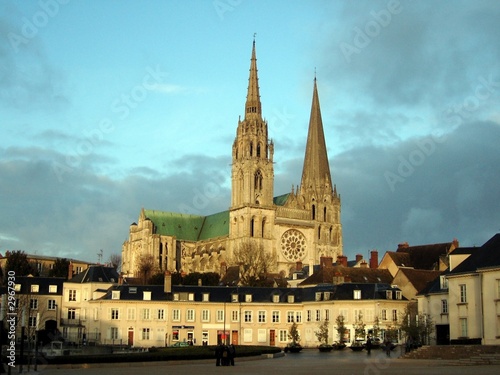 chartres au couchant