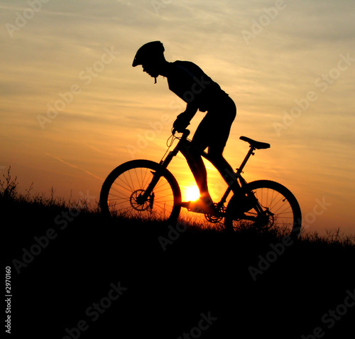 Photo: mountain biker mountain biker