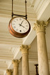 clock on the station. clock on the station.