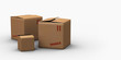 boites cartons