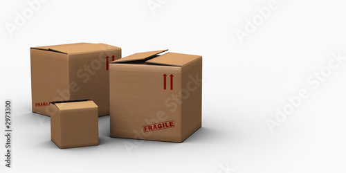 boites cartons