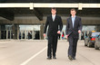 walking businessmens