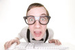 Foto: shocked computer nerd shocked computer nerd