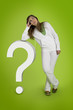 woman contemplating questions woman contemplating questions