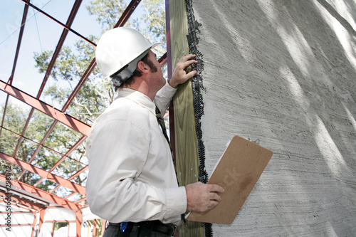 bulding inspection incomplete stucco