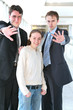 girl with bodyguard