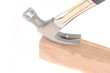 hammer pulling out a nail
