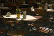terrasses, munich, allemagne