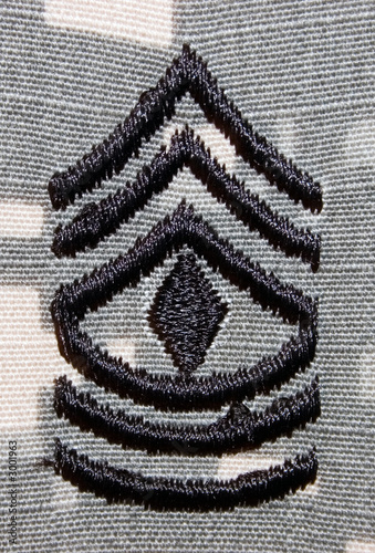 Photo: first sergeant first sergeant