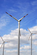 wind turbines in the fields