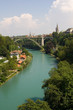 the bridge of the city of bern, capital of switzer