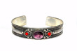 bracelet metal et pierre
