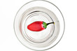 peppers in a glass peppers in a glass