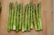 spargel auf brett