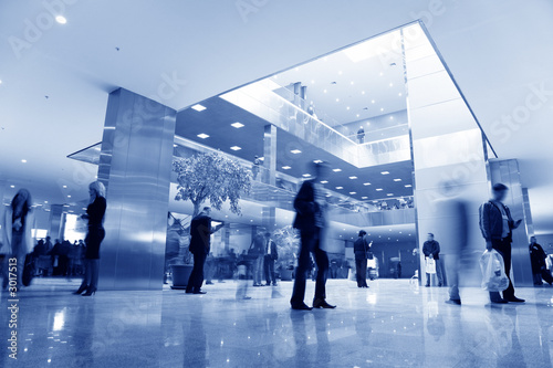 Foto: blue business hall blue business hall