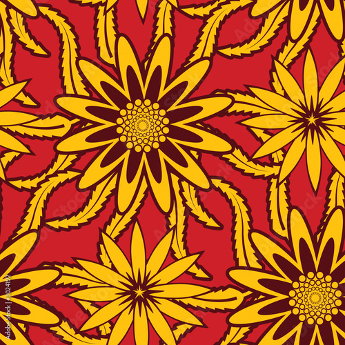 vintage floral wallpaper. vintage seamless floral
