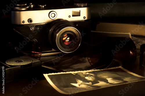 old film photo camera