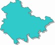 karte thüringen / map thuringia / carte thuringe karte thüringen / map thuringia / carte thuringe
