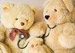 teddy bear and stethoscope