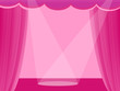 purple stage  background with light