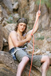 on belay