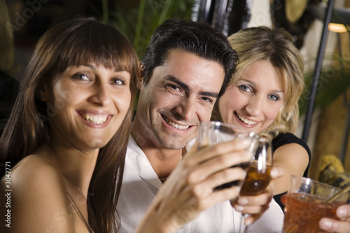 friends at a restaurant