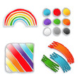 abstrait  couleurs