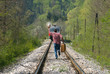 catching the train