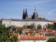 prague castle in spring