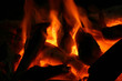 glowing coals