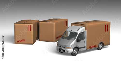 camion de livraison