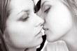girls kiss