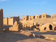 detail of the bagawat egyptian necropolis, oasis of kharga, lybi