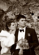 newly-married couple