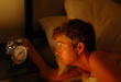 sleepless woman