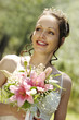 happy bride
