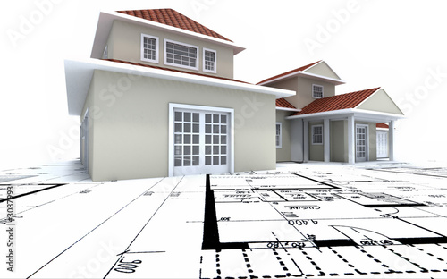 house family 4 red