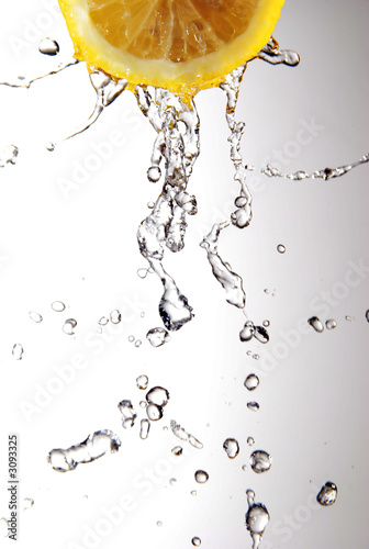 Photo: lemon juice drops lemon juice drops
