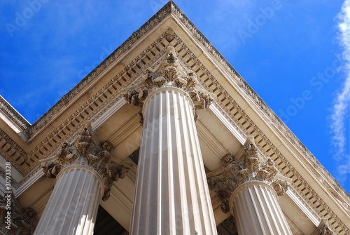 Photo: triangle columns triangle columns