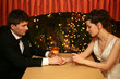 newly-married couple