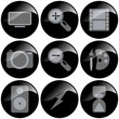 icon button multimedia