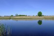 wasserspiegelung in linum wasserspiegelung in linum