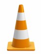 road cone with reflective bands road cone with reflective bands