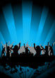 dancing at a party dancing at a party
