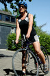 female cyclist 3 female cyclist 3