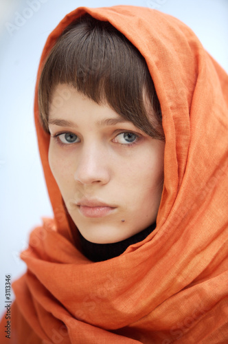 Photo: attractive woman with veil attractive woman with veil