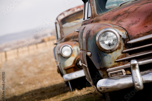 Photo: abandoned cars abandoned cars