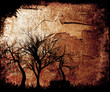 grunge trees