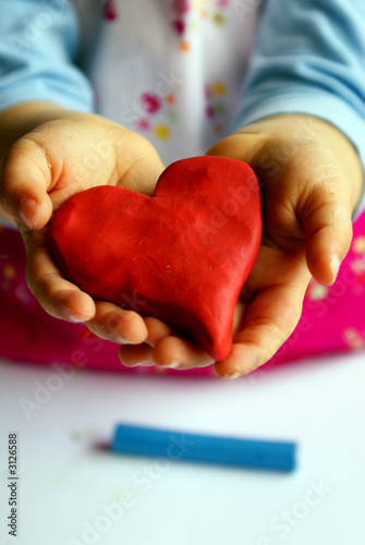 Photo: heart on hands heart on hands